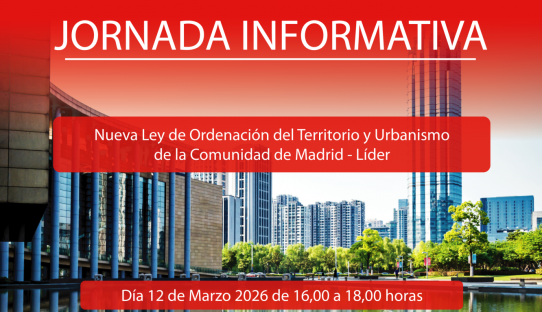 Nueva Ley del Suelo de la Comunidad de Madrid (LIDER)